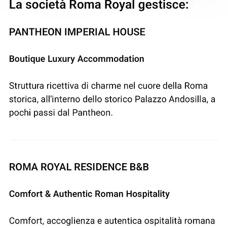 Pantheon Imperial House Apartment